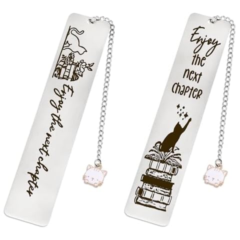 Bewudy Lot de 2 marque-pages Cover