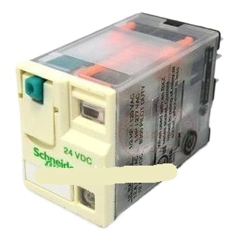 Relais RXM2AB2BD 24VDC embrochable à indicateur mécanique avec socle à vis en pack de 10