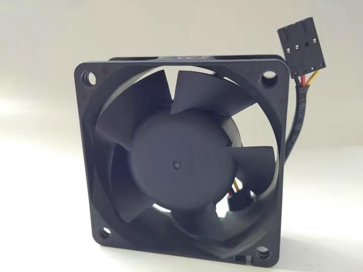 12V 2.79W Super Durable Double Ball Fan - Model PE60251B2-000C-G99, 60x60x25mm Cooling for Electronics