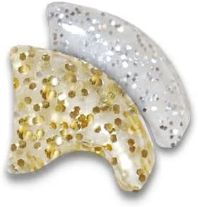 Soft Paws Silver Gold Glitter Cat Nail Caps