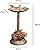 Shopylistic Bird Bath with Built-In Base Planter/Bronze Effect Clam Shell Design/Weatherproof Garden Feature/Easy To Assemble / 66cm x 39cm