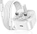 iPad Charger,2M Apple iPad USB C Fast Charger Cable and Plug 25W Charge for i Pad Pro 12.9 11 13 inch 4th 5th 6th M4 2024 Generation/Air 10.9" 4-7 Gen M2 M3/Mini 6 A17 Pro/Pad 10th A16 11th 2025-2022