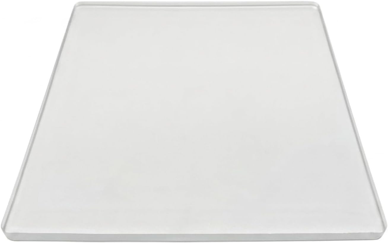 KiBcsLic Reusable Gel Printing Transparent-Plate Gel Printing Plate Easy to Clean Printmaking Supply for Artists, Teachers, Classroom, 152 152 8mm