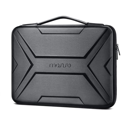 MOSISO Twarde etui na laptopa 15-16 cali, wodoodporny i odporny na wstrząsy pokrowiec na laptopa 15,6 cala, torba na komputer kompatybilna z MacBook HP Dell, artystyczna geometryczna torba