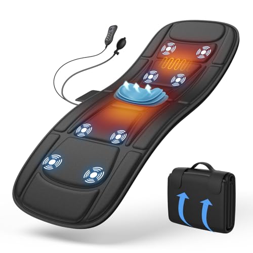 Full Body Massage Mat with Heat, Back Massager for Recliner with Lumbar Support, Heating &