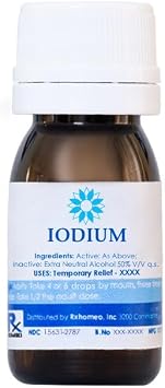 IODIUM 30C - 10 ml Oral Drops - Homeopathic Remedy