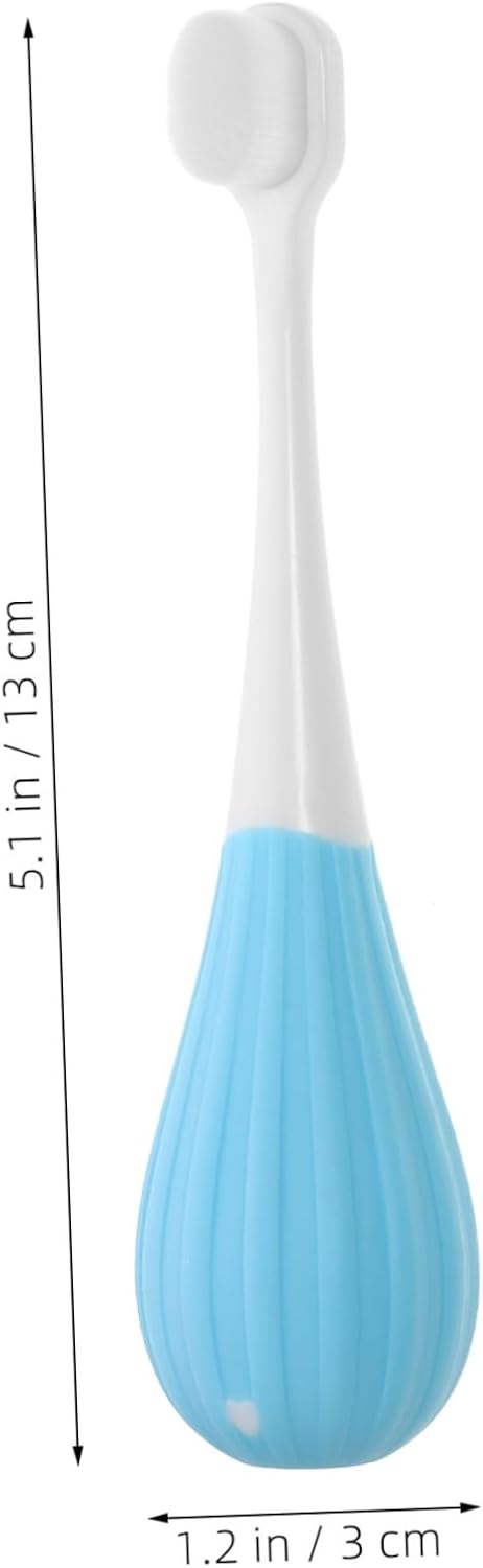 Cute Soft Manual Toothbrush for Boy Girl Adorable Design Gentle Bristles for Toddlers Years for Preventing Tooth Decay Comfortable Grip for Daily Use