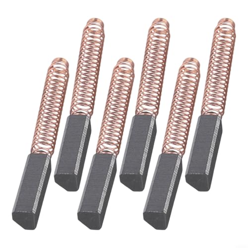 Cepillos de carbono de repuesto para mezclador de soporte W10380496 9706416 6 piezas juego para 4K45SS 4K5SS 5KPM50 5KSM150