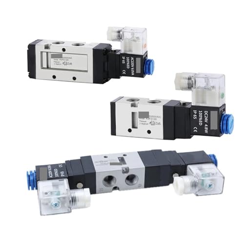 Válvula de control VF3530-02 AC110V de 5 vías y 3 posiciones para aire 2