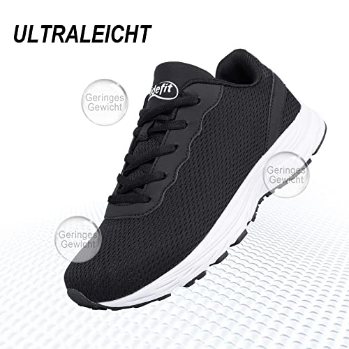 Knixmax Outdoor Laufschuhe für Herren mit weitem Fuß leichte und atmungsaktive Turnschuhe Sport-Outdoor-Turnschuhe geeignet zum Gehen Joggen und Fitness EU41-46 - Image 6