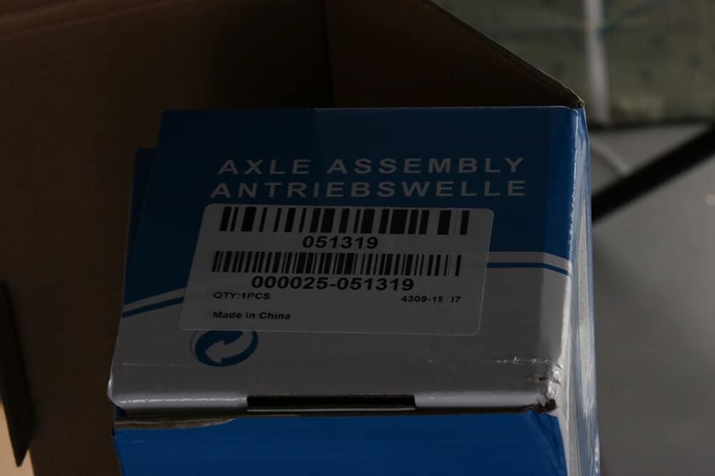 SCITOO CV Axle Shaft Assembly Rear Right for Yamaha Rhino 450 2006-2009,for Yamaha Rhino 660 2004-2007 F53B0-21-00