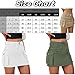 HUIBAOS Women Mini Cargo Buttons Skirts, Women Bodycon Cargo Button Skirts for Women, with PocketsLow Waist Mini Skirts (1pcs-Brown,S)