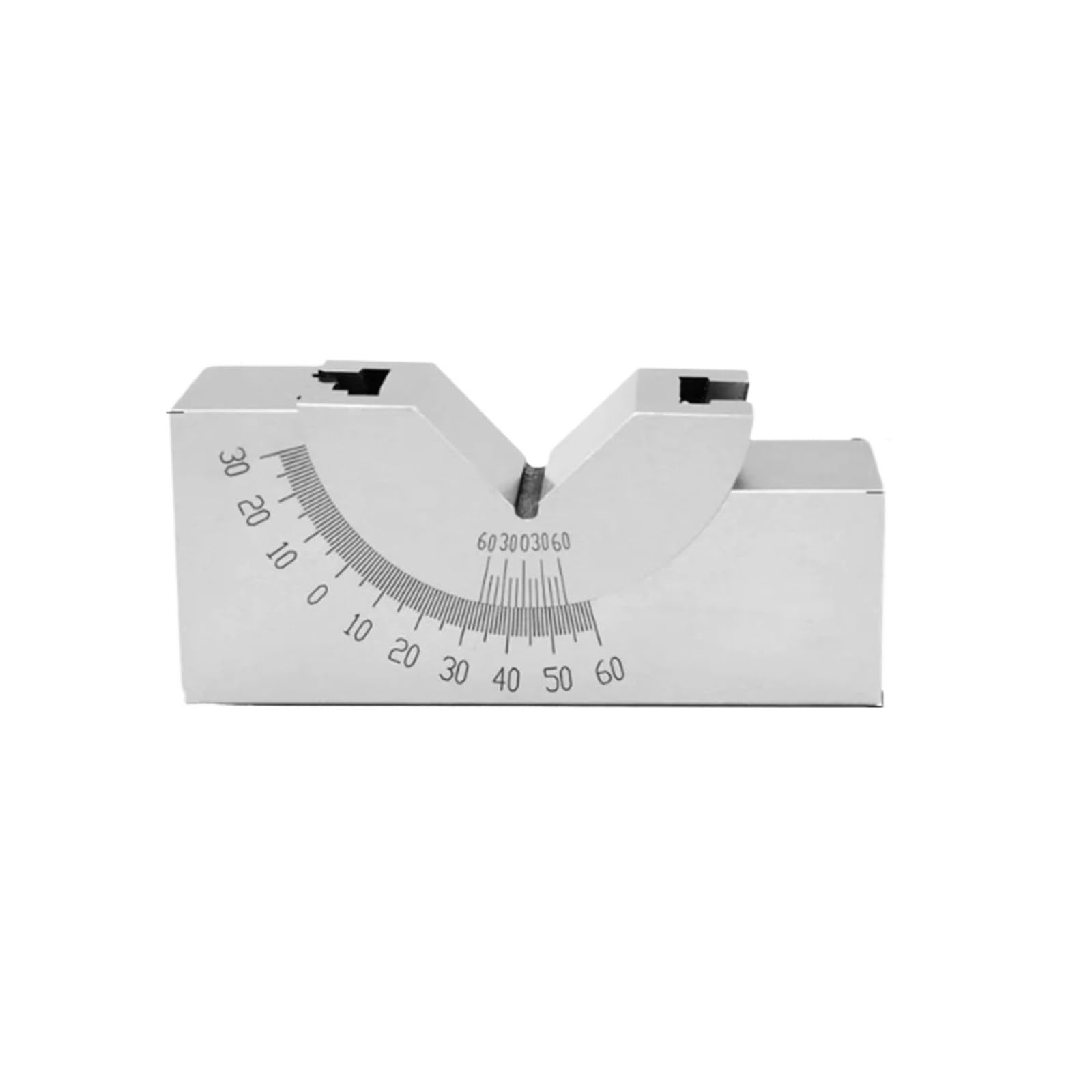 DUOCAI Accuracy0.005 Precision Alloy Steel Gauge Adjustable Angle V Block Milling Setup 0 to 60 Degree Angle Block Gauge Precision Type(AP25 0.005)