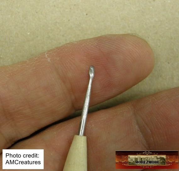 M00426 MOREZMORE Miniature Sculpting Clay Tool Micro Hook AMC AMCreatures Model Tool Clay Tool Micro Tool