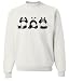 No Evil Pandas By Royce Crewneck Sweatshirt