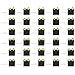 100Pcs LED Holder, 3mm Light Holder Dual Hole LED Diode Lamp with Base Industrial Indicator Accessories(Yellow Light)