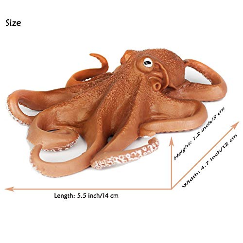 Image of Oncpcare Dutch Kraken Aquarium Decor, The Mysterious Legend Octopus Figure Aquarium Ornament Fish Tank Landscape Artificial Sea Life Replica Decoration Accessories