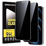 Micnkifo Schutzfolie für iPhone 12 Pro Max für Panzerglas Sichtschutz,9H Härte Privacy...