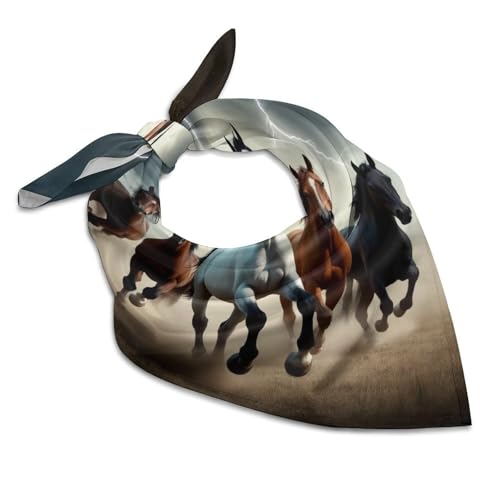 Womens Girls Square Silk Like Head Scarf for Hair Wrapping and Sleeping2