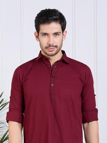 Image of Rajubhai Hargovindas Men's Premium Pathani Kurta