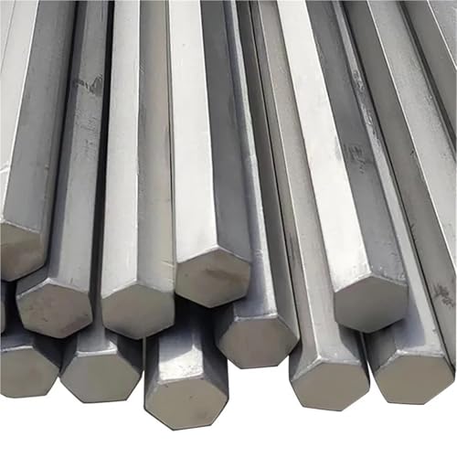 Pure Titanium Hexagonal Rods Titanium Hex Rod Bar 8mm 10mm 11mm 12mm 13mm 14mm 15mm 16mm 17mm 18mm 19mm 20mm 24mm(Length 500mm 1pc,13mm)