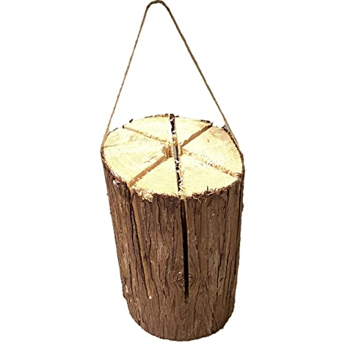 EOROC 脱藩トーチ 檜 ヒノキ 愛媛県産 スウェーデントーチ Lサイズ 2～4時間程燃焼 【 取説・着火材付属 】持ち運び便利なロープ付き！ - イーオロシー - 商品画像