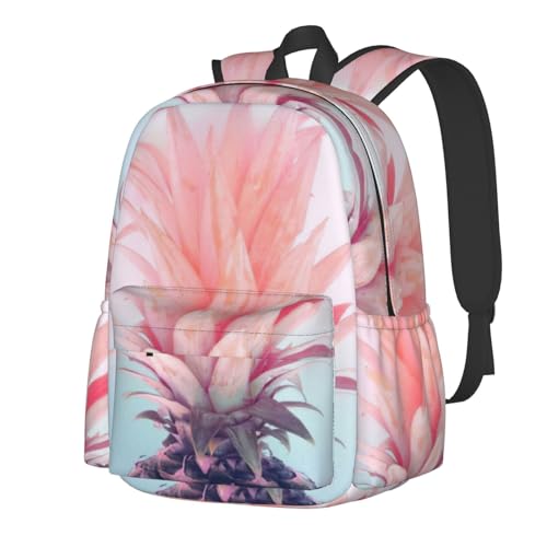 Sac à dos école ananas mixte pour voyage décontracté et loisirs