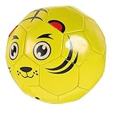 Mikinona 向けスポーツトレーニングサッカーボール 素材耐久性カートゥーンデザイン 視覚的に魅力的で屋内外遊び対応 幼児の社会性向上促進