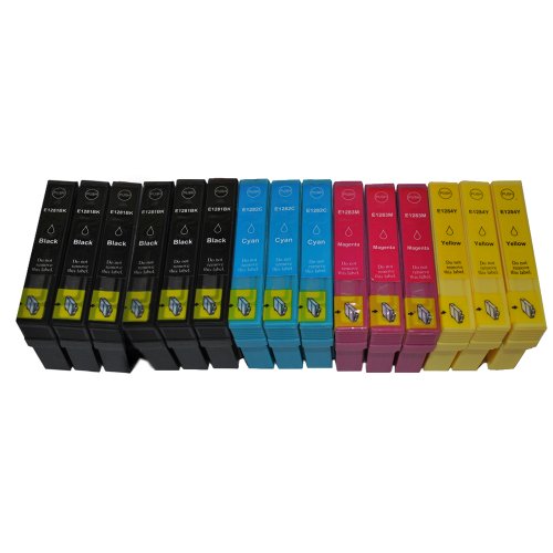 Plus de panne d'encre avec le lot T1281 T1282 T1283 T1284 T1285 de 15 pièces