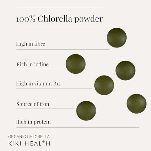 KIKI Health Chlorella, 500mg - 200 tablets