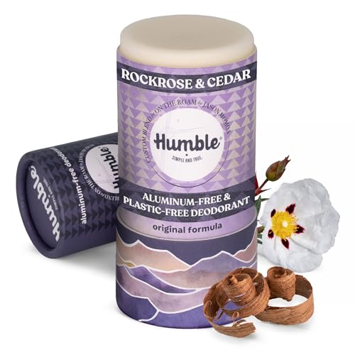 Humble Brands Deodorant Stick Rockrose and Cedar