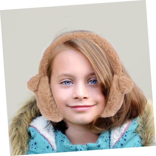 Orejeras protectoras de peluche Veemoon invierno tamaño único suave 7