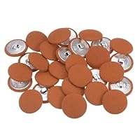 30 Boutons Cousus Recouverts De Tissu 25mm - Rouge, Idéal Pour Robes, Manteaux Et Projets Couture