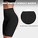 K-CHEONY Cotton Shorts for Women Stretch Spandex Anti Chafing Boyshorts Safety Panty Biker Shorts for Under Dresses Black