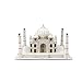 SDBRKYH Puzzle de Juguetes educativos Taj Mahal Puzzle, Puzzle 3D Lugares de interés más Famosos de la Ciudad Edificio histórico Modelo de Niños Memorial