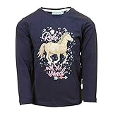 mit Rundhalsausschnitt SALT AND PEPPER Sweatshirt SP13111261 Navy, 116/122