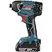 Bosch 25618-02-RT 18V Lithium-Ion 1/4 in. Impact Driver w/SlimPack Batteries (Renewed)