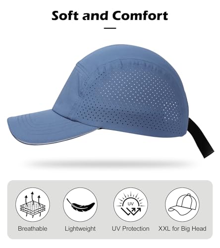Image of XL XXL Hat Mens Big Head, Performance Golf Hat for Men Women Water-Resistant Sun Hat Adjustable Summer Sport Cap Outwork