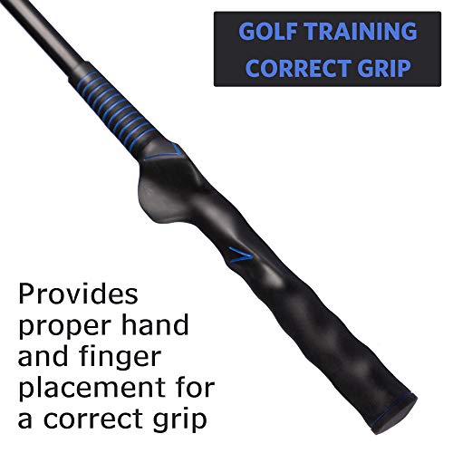 Asyxstar Golf Swing Trainer Aid - Power Flex Golf Swing Training aid for Strength and Tempo Golf Warm Up Stick