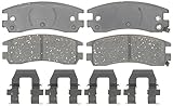 ACDelco 17D714CH Professional Ceramic Rear Disc Brake Pad Set