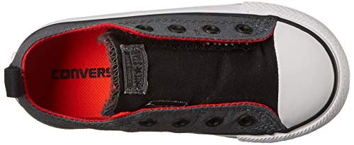 Converse Boys' Chuck Taylor All Star Simple Slip (Tod) - Thunder/Black/Casino - 9 Toddler #TOP7