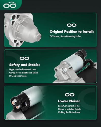 Image of SCITOO Starter for 17998 Starter Motor Fits for Honda Fit