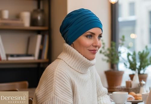 Turban bambou chimiothérapie haut de gamme à couverture totale - 3