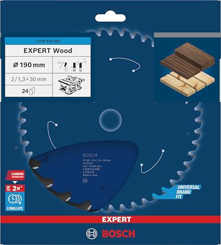 Lame pour scie circulaire expert for Wood 190x30x21.3x24 T - vue 3