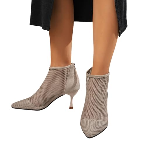 Tissuto di qualità e finiture curate:Queste scarpe con tacco donna sono realizzate con materiali resistenti e morbidi al tatto, con cuciture regolari e finiture accurate. La realizzazione solida garantisce una buona durabilità per l'uso quotidiano o per le occasioni speciali.