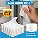 ACTIVE Home Appliance Surface Cleaner Wipes Heavy Duty Wipe for Cleaning Washing Machine, Dryer Stainless Steel Refrigerator, Glass Cooktop, Microwave, Dishwasher, Counter, Tile - 24 Large Wipes