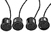 Akozon Car Reverse Backup Parking Sensor System Reversing Assistance Kit with Audio Buzzer Alarm Alert