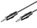 Produktbild auvisio AUX Kabel: Stereo-Audio-Kabel 3,5-mm-Klinke Stecker auf Stecker, 2,5 m (Audiokabel Klinke)