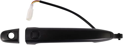 Miniatura 466 de TRQ Manija de puerta exterior texturizada LH del conductor trasero para Chevy GMC Pickup Truck SUV