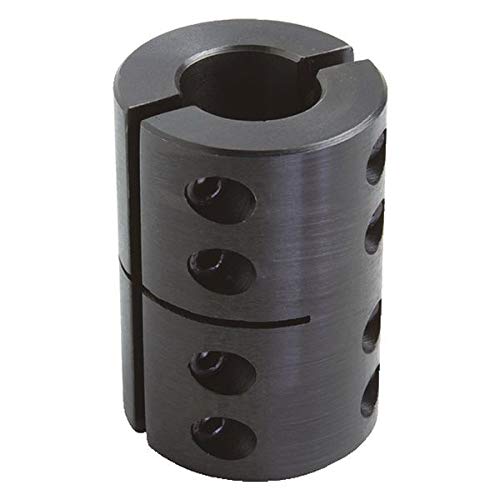 2CC-125-125 Two Piece Rigid Coupling Without Keyway 3-3/8 Long, 1-1/4 Inside X 2-1/4 Outside DIAM